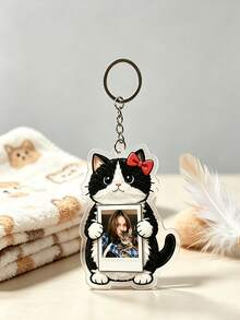 Customized Cute Animal Shaped Keychain - Available In Cat, Panda Or Dog Styles. The Perfect Gift For "Pet Moms" And Animal Lovers - Also An Ideal Choice For Mother's Day And Father's Day. - Multicolor - View 5