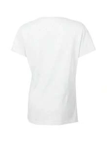 Soft, 100% Cotton Women's T-Shirt With A Crew Neck, Modern And Casual Short Sleeves, Ideal For Everyday Wear Or Exercise. It Makes A Great Gift For Friends Or Family, Featuring A Special Veterinary-Themed Print, Perfect For Pet Lovers. This Breathable Cotton T-Shirt Goes With Everything And Looks Great. - 白色 - 查看 2