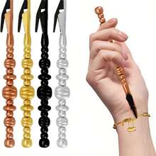 KLONKEE 1 dụng cụ hỗ trợ thắt vòng tay, kẹp hỗ trợ thắt vòng tay chuyên nghiệp - dụng cụ giúp siết chặt vòng tay - dụng cụ trang sức dùng để cố định và móc vòng tay, dây chuyền, khóa đồng hồ, khóa kéo. - Kẹp vòng tay - Xem 9