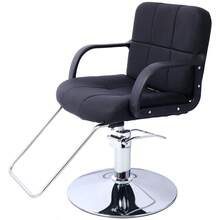Hair Salon Chair Styling Heavy Duty Hydraulic Pump Barber Chair Beauty Shampoo Barbering Chair For Hair Stylist Women Man With Barber Cape Black - Black1 - View 4