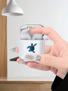 Ốp tai nghe cá nhân hóa thời trang và đa năng, họa tiết rùa biển xanh in 2D, sáng tạo và phong cách, thích hợp làm quà tặng cho bạn gái, bạn thân, vợ, người yêu, dì, sếp, chị gái, người yêu, bạn cùng lớp, giáo viên, quà sinh nhật, quà lễ hội. Chất liệu trong suốt và mịn màng, bảo vệ toàn diện, chống bụi và chống nước, vỏ mềm tương thích với tai nghe 2/3/4/PRO/PRO2/PRO3. - Trong sáng - Xem 5