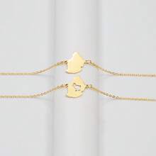 1 Piece Mauritius Duck Dodo Map Stainless Steel Bracelet Suitable For Women's Daily Wear - Multicolor - View 6