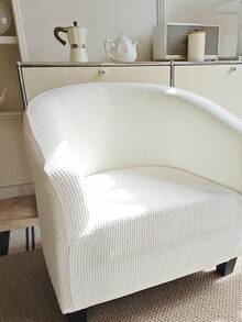 1pc/2pcs Elastic Chair Cover, Jacquard Sofa Cover, Anti-Scratch Chair Slipcover, Multiple Colors Available, Suitable For Single Chair Cover, Club Sofa Cover - Single Sofa Cover - View 8