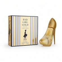 EverlyX Parfum BAD GIRL GOLD pour Femme 100 ml - Eau de Parfum au Parfum Intense et Longue Durée - Présentation Talon Doré Élégante et Féminine - Idéal pour un Cadeau - Parfum Doux et Velouté - ✅ Livraison en 3-5 jours - 100 ml - Voir 4