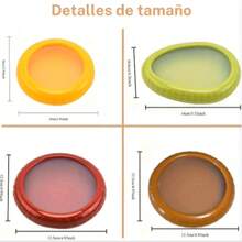 Refrigerator Storage Boxes - Red, Green, Yellow, Orange - View 2