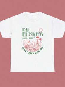 Nueva camiseta Y2K 2026Dr.Funke's 100% Good-Time Family Band Solution Unisex Heavy Cotton Tee,Camisetas infantiles, artículos para el Día de San Valentín, conjuntos para padres e hijos, camisetas con temática del Día de San Valentín, camisetas estampadas para hombres y mujeres, camisas, camisetas con emojis populares. - Blanco - Ver 1