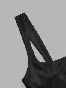 3 piezas Camiseta de tirantes de unicolor y corta para mujeres - Multicolor 8 - Ver 6