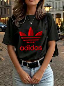Women T-Shirts - Black - View 4