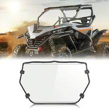 nilight Frokom Front Half Windshield, X3 Half Windshield Fit For 2017 2018 2019 2020 2021 2022 2023 Can-Am Mavericker X3 Turbo / X DS Turbo R / MAX Turbo / MAX X RS Turbo R/2018 X3 900,UTV Wind Deflector Durable Off Road Outdoor Riding Accessory Chunfeng-2000: Full Throttle - C - View 1