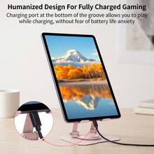 Giá đỡ máy tính bảng bằng kim loại xoay 360° với đế chắc chắn hình quả bóng đá, giá đỡ đa góc có thể gập lại dành cho điện thoại thông minh. - Xem 6