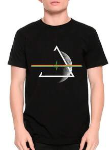 Men Outdoor Tees & Tanks - Black - View 1