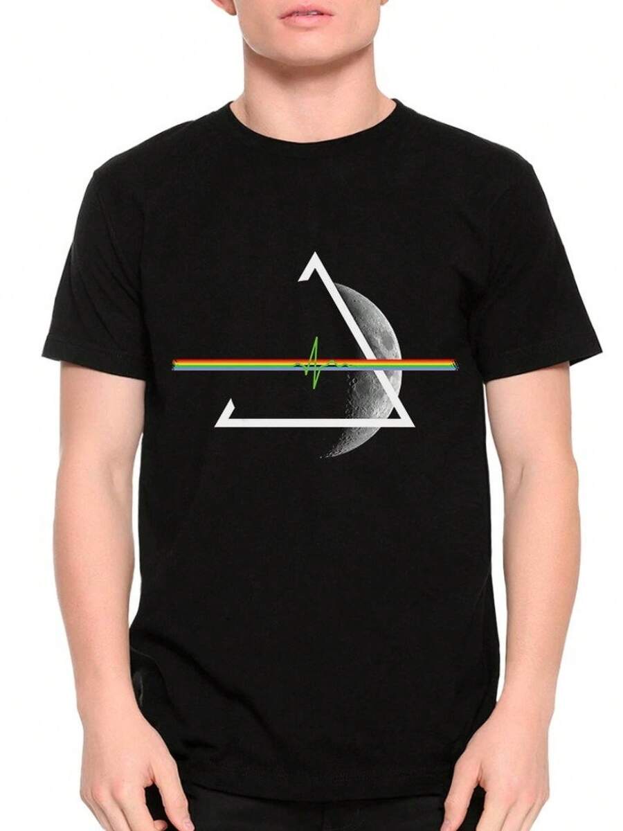 Men Outdoor Tees & Tanks - Black - View 1