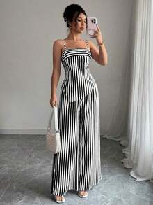 Conjunto de dos piezas para mujer para uso diario - Negro - Ver 6