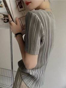 Women Tops - Black - View 4