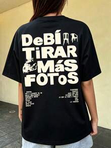 Áo thun nữ dáng rộng, may đo theo yêu cầu, 100% cotton, quần áo mùa hè, áo mùa hè cỡ lớn, dòng sản phẩm K-Pop Warrior, áo cotton nguyên chất, trang phục nữ, đồ mùa hè nữ, đồ dệt kim, trang phục dự tiệc, quần áo nữ cỡ lớn, áo nữ cổ tròn dáng rộng cỡ lớn, trang phục bạn thân, trang phục đi nghỉ mát, đồ thể thao thường ngày, đồ thể thao nữ, áo nữ cao cấp, quần áo nữ quảng cáo, unisex, trang phục tuổi teen, áo thun cơ bản, quần áo nữ mùa hè, mùa hè, mùa đông, lễ hội, Ngày của Mẹ, Thánh João, Eid Al-Fitr, tiệc tùng, bãi biển, đám cưới, lễ tốt nghiệp, phòng tập thể dục, dạ hội, thanh lịch, thường ngày, kỳ nghỉ, thể thao, sang trọng, trang trọng, đồng quê, thế hệ Millennials, công sở, thời trang, sequin, bèo nhún, viền trang trí, hình in độc đáo chú thỏ Puerto Rico "DtMF", chấm bi, hoa, kẻ caro. - Đen 2 - Xem 4