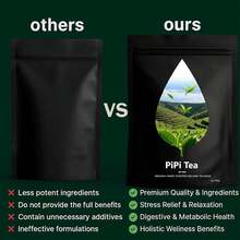 Pipi Tea Oolong,Pipi Oolong Tea, Extra Value 4g*25 Bags Selected Tea Leaves, Cortisol & Calming Tea For Stress Relief, Vegan, Non-GMO (1) - 1 - 查看 7