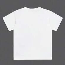 Camiseta Estética Retro Francesa Vintage de Café y Croissant Le Weekend - Blanco - Ver 8