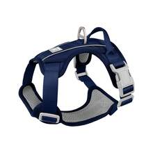 Arnés para perro sin tirones con 2 enganches para correa, ajustable y acolchado suave, chaleco para mascotas de Oxford reflectante sin ahogo con asa de control fácil para perros grandes, medianos y pequeños - Multicolor - Ver 15