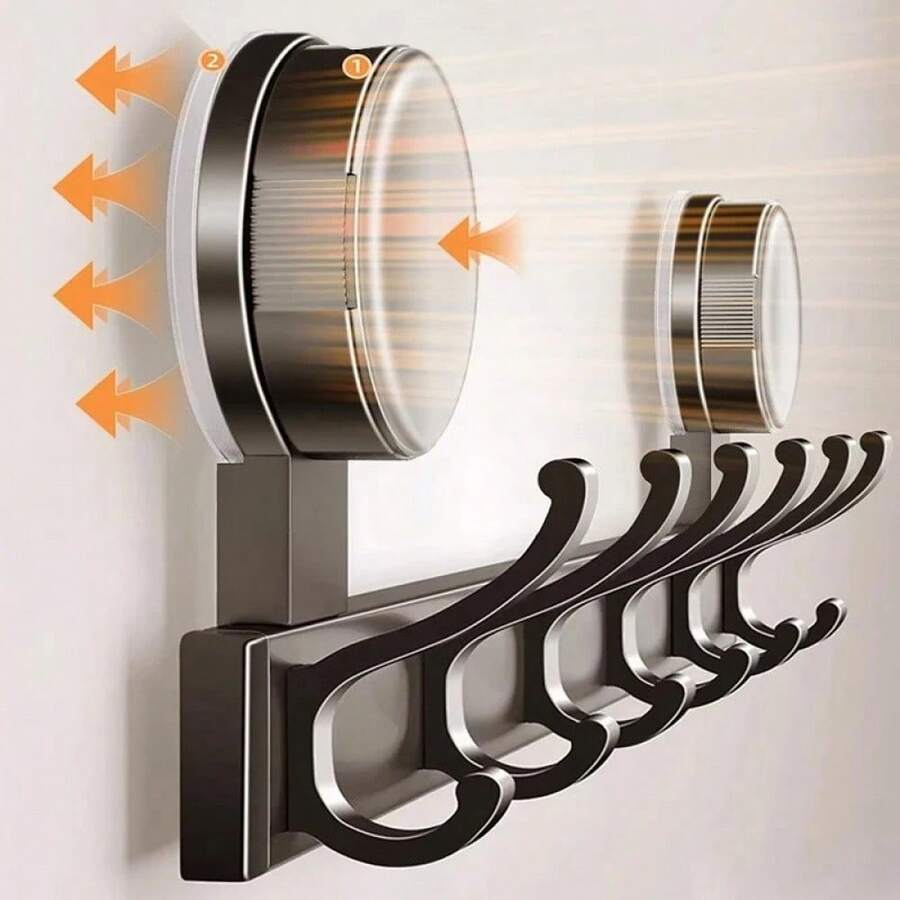 Other Hooks & Rails - CUP Grey Fixed6hook - View 1