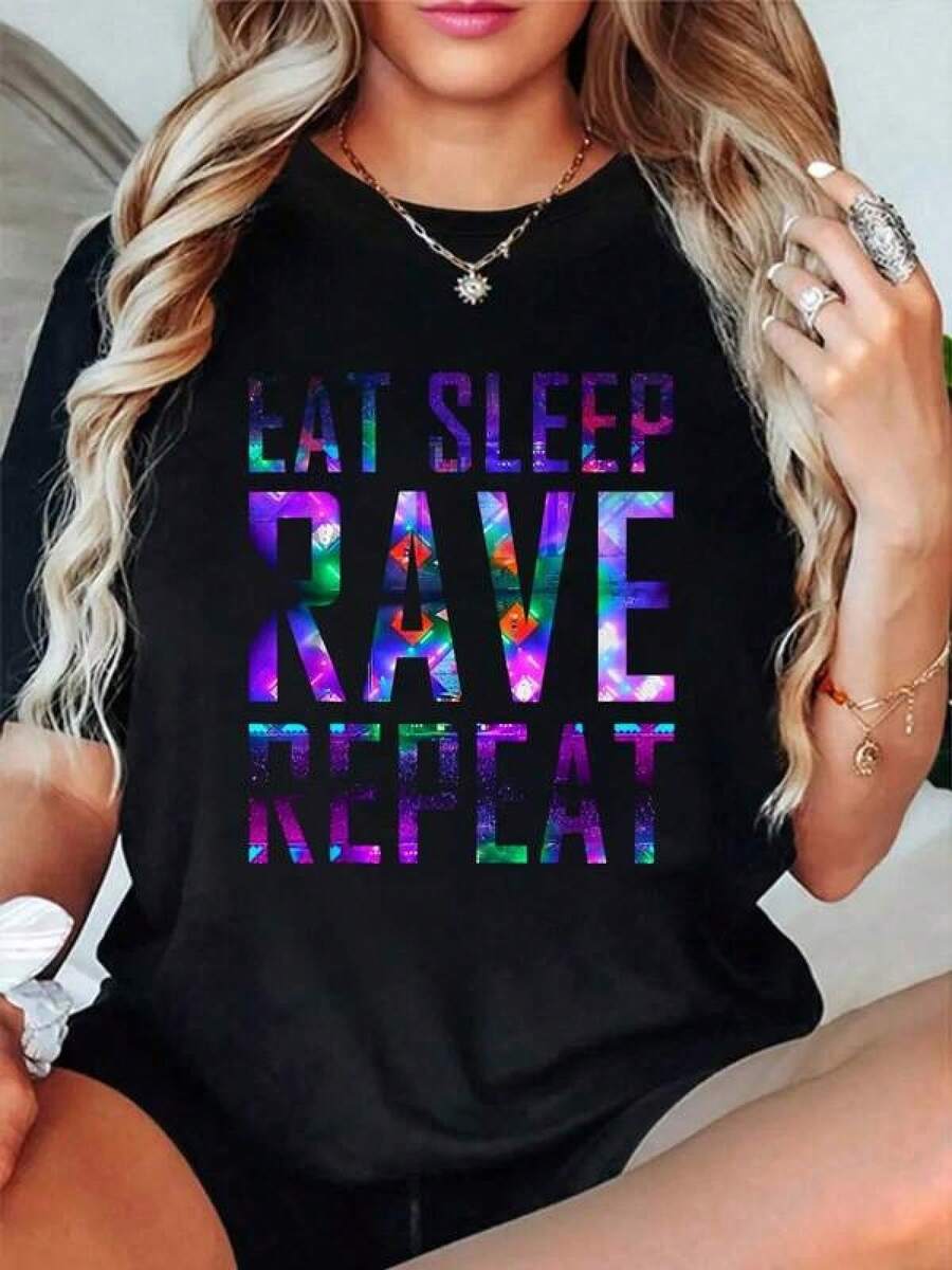 Women T-Shirts - Black - View 1