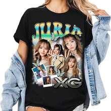 Camiseta  de Kang Daniel 2026, Camiseta de la Nueva Temporada de la Gira de Kang Daniel en EE. UU., Camiseta Estampada para Mujer de Kang Daniel Glow To Hacool - Negro - Ver 7