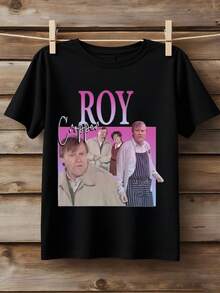 Sudadera con Capucha Coronation Street Roy Cropper para Hombre - Mercancía oficial de la serie de televisión Corey Adecuado para fanáticos Suéter de cuello redondo de corte holgado icónico Camiseta casual de manga corta Ropa de uso diario y vestimenta para fans adecuada. Para Fiesta & Diario Desgaste, Perfecto Para Vacaciones & Tiempo de juego, genial Para Fiesta & Familia Vacaciones, Escuela WearStreet Estilo, a la moda Moda,  Clima Ropa de verano Informal WearStreet Estilo, a la moda Moda,  Clima Ropa de verano Informal Ropa - Negro - Ver 7