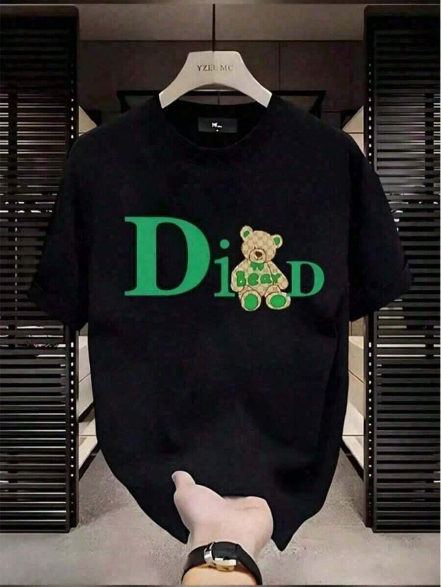Modern, Elegant And Timeless Classic T-Shirt USA - LeeS//Gaps - Casual Short Sleeve T-Shirts For Men And Women 100% Cotton - 黑色 - 查看 1