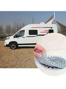 New Hair Catcher For Shower Drain And Kitchen Sink Strainer - Reusable Silicone Mesh Strainer With/Without Suction Cup Design, Anti-Clogging Drain Protector For Bathtub, Shower, Sink (Perfect Gift For Homeowners) There Are Two Options: One Without A Suction Cup And One Wi - Multicolor - View 4