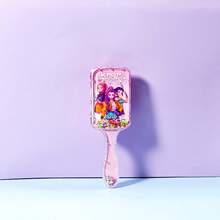 Hasbro Brosse à cheveux de massage avec coussinet fille de dessin animé mignonne, peigne démêlant antidérapant, cadeau d'anniversaire pour femmes et filles - Voir 10
