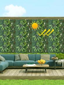 1pc Artificial Green Wall Panel, Size 40cm*60cm, Artificial Grass Wall Decor, Suitable For Garden Fence, Privacy Screen, Indoor/Outdoor Backyard Decoration, Wedding & Party - Multicolor - View 1