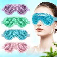 2pcs Highly Comfortable Gel Ice Eye Mask, Suitable For Both Men And Women. Great For Travel, Home Use Or Napping, An Ideal Gift For Sleep Lovers, Especially Suitable For Father's Day - Multicolor - View 2