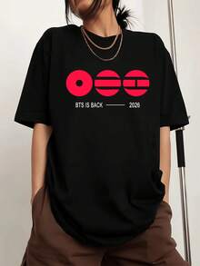 Women T-Shirts - Black - View 6