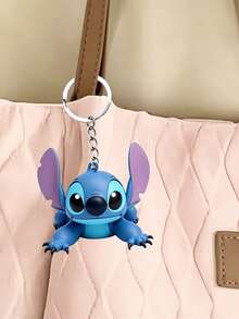 Disney Best-Selling Steve The Dinosaur Cute Keychain, Cartoonish And Adorable Steve Doll Acrylic Pendant Jewelry, Hanging Decoration. - Multiple Styles - View 9