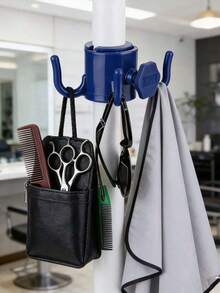1pc Multi-Color Beach Umbrella Center Pole 4-Hook Platform Umbrella Plastic 4-Hook Accessory, Multi-Function 4-Claw Beach Umbrella Hook, Portable Plastic Umbrella Hook With Umbrella Stand Clip, Featuring Hanging And Storage Functions - Multicolor - View 11