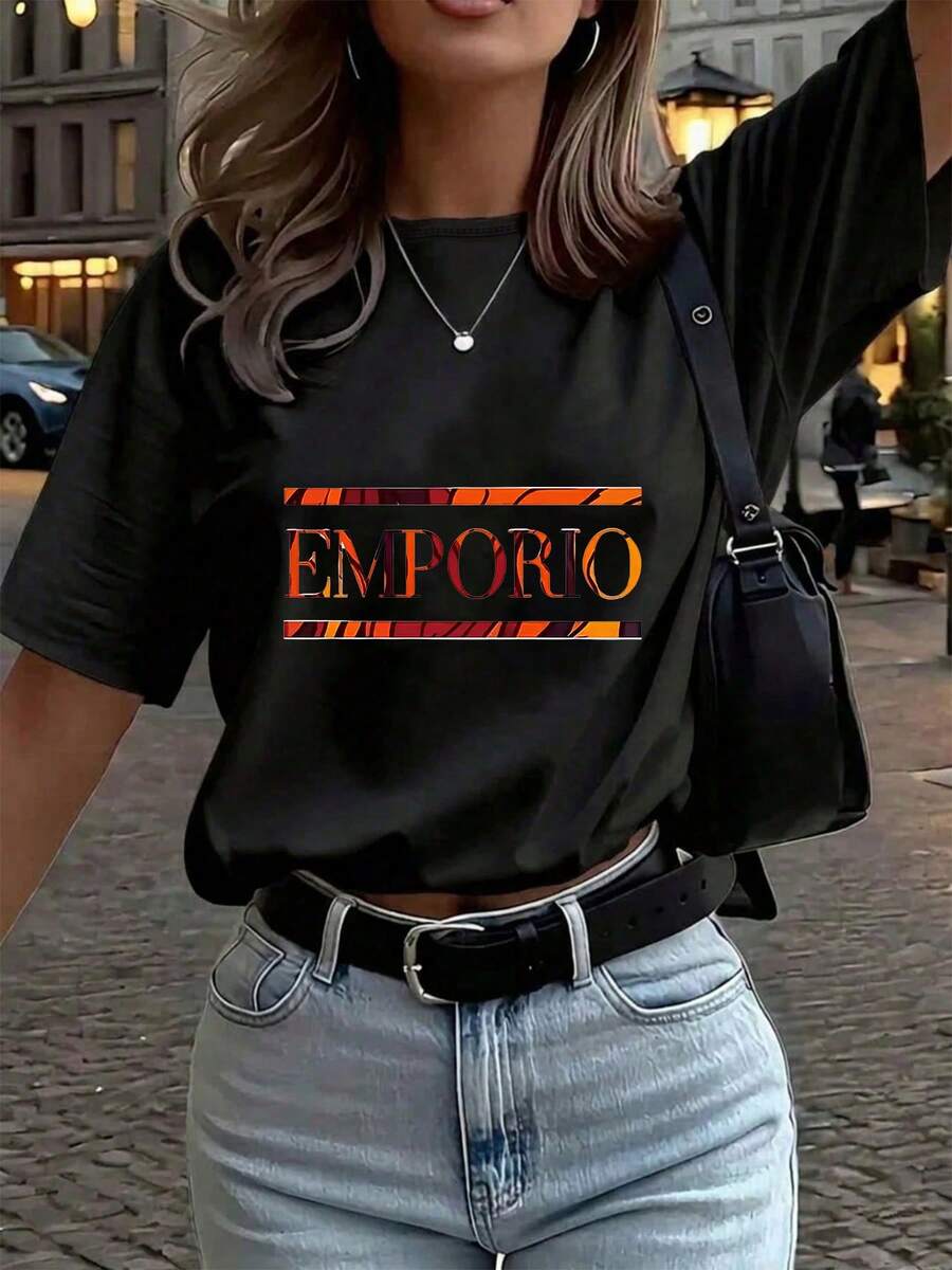 Women T-Shirts - Black - View 1
