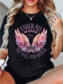 Women T-Shirts - Black - View 8
