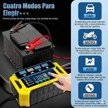 Smart 12V 6A Car Battery Charger - Multicolor - View 4