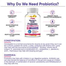 PSLALAE Probiotics For Women - Nourishes Digestive System, Promotes Digestion And Intestinal Health, Enhances Immunity, Overall Health - 120pcs - 120 Capsules - View 8