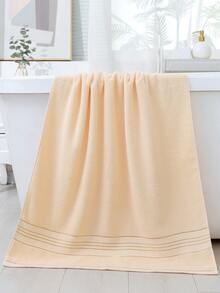 1件 100%純棉柔軟吸水面巾/浴巾，70cm*140cm，適用於洗澡、洗臉、SPA、游泳、瑜伽、海灘、居家使用、禮品。提供多種尺寸 - 毛巾、浴巾、海灘巾、浴室用品、家居用品，方便旅行且適用於四季 - 彩色 - 查看 15