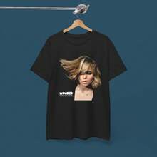Unisex T-shirt gjord av ren bomull, MolokoBandT-shirt-ElectronicTriphopMusic-BjörkPortisheadBauchT-shirt, sommar-T-shirt, sommarkläder för kvinnor, sommaroutfit för män, dam-T-shirt, kreativ design, utomhuslek, cool stil, rolig design, snygg stil, sommaroutfit, kreativ design, utomhuslek, cool stil, rolig design, snygg stil, sommarkläder. - Svart - Visa 5