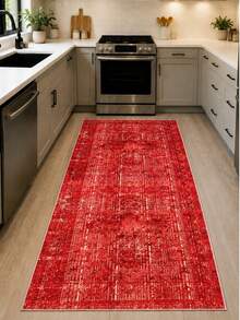 Modern Non-Slip Kitchen Runner Rug, Washable Minimalist Floor Mat for Home Decor, Bedroom, Livingroom Rug, Made in Turkiye 80x200 cm, 80x300 cm,100x200 cm, 120x180 cm - 彩色 - 查看 6