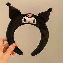 Sanrio 1/Piece Kuromi/Cinnamon Roll/Melody/Pudding Dog Anime Headband - Non Slip Soft Plush Headband, Suitable For Cute Japanese Party Accessories For Women, Suitable For Valentine's Day, Wedding, Travel Accessories, Birthday Gifts, Homecoming Season - Multicolor - View 11