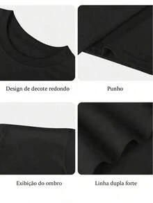Women's T-Shirt With Cross Print, Cowhide Style, Graphic Design T-Shirt With Turquoise Dots, Casual Western And Boho Chic Top - Hitam - View 4