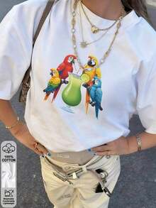Women T-Shirts - Blanc - View 3