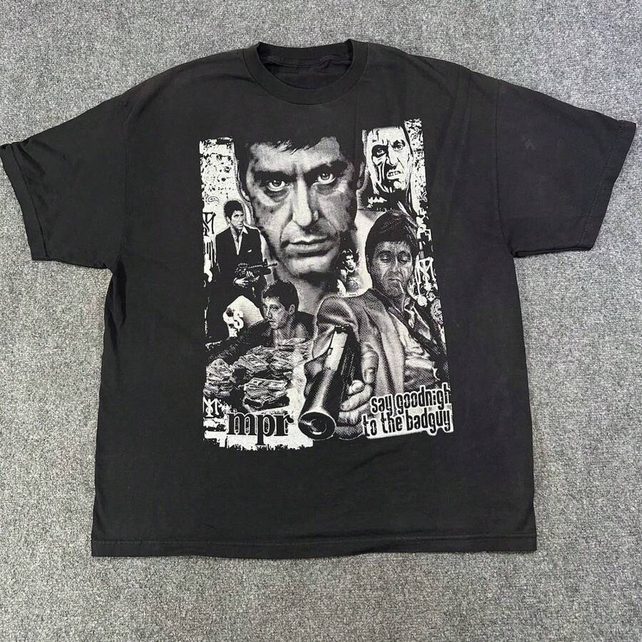 Men T-Shirts - 黑色 - 查看 1