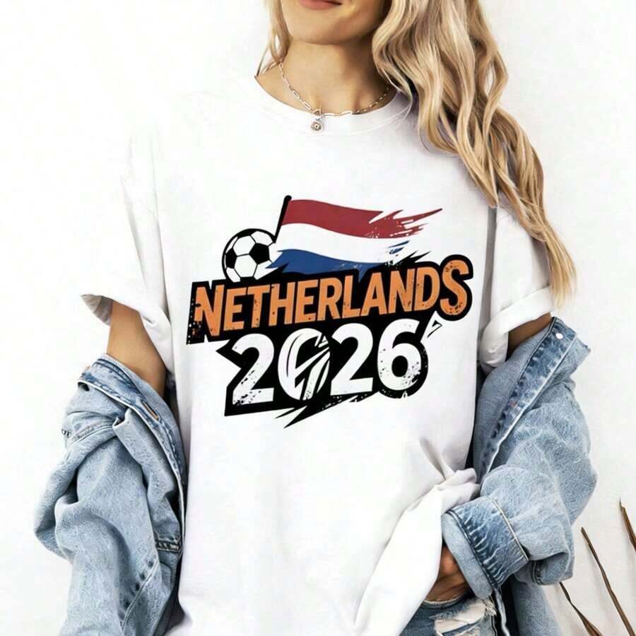 Panama 2026 Fan Shirt, Football Lover's Shirt With Panamanian Flag, 2026 World Cup Fan Shirt, Gift For The Panama National Team, Women's Shirts - 白色 16 - 查看 1