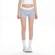 Women Shorts - Grey - View 1