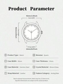 Fossil Men's Chronograph Watch Silver Tone Grey Dial Brown Leather Strap Two Tone Rose Gold Accent Business Casual Analog Watch for Office Meeting Weekend Road Trip Ideal Gift for Him on Birthday Fathers Day Graduation Perfect for Refined Retro Inspired Gentlemen - 棕色 - 查看 5