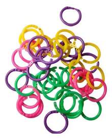 40 Pieces Rings Hoops Rings For Binding 1 Assortment - 1 - View 1