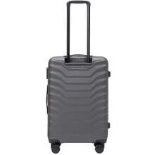 W WINGS مجموعة أمتعة عائلية كبيرة أو حقيبة سفر 14 بوصة 16 18 20 24 28 بوصة ABS+ | قفل مركب، مقبض تلسكوبي، جودة عالية، عجلات دوارة 360° - رمادي - مشاهدة 12